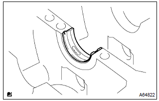 Toyota Corolla. Remove crankshaft bearing