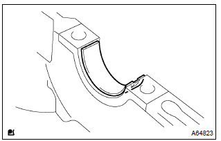 Toyota Corolla. Remove crankshaft bearing