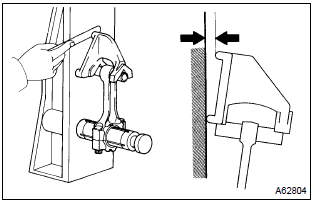 Toyota Corolla. Inspect connecting rod sub–assy