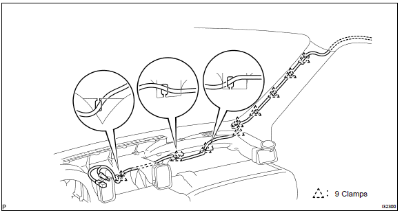5. Remove roof headlining assy