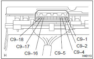 Toyota Corolla. Inspect light auto turn off buzzer